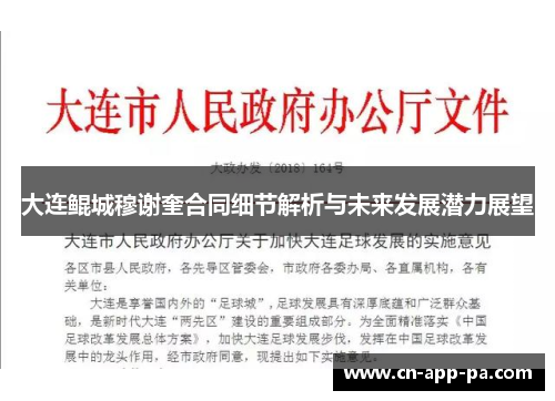 大连鲲城穆谢奎合同细节解析与未来发展潜力展望 大连鲲城穆谢奎合同细节解析与未来发展潜力展望