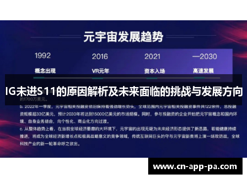 IG未进S11的原因解析及未来面临的挑战与发展方向 IG未进S11的原因解析及未来面临的挑战与发展方向