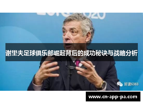 谢里夫足球俱乐部崛起背后的成功秘诀与战略分析 谢里夫足球俱乐部崛起背后的成功秘诀与战略分析