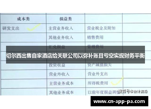 切尔西出售自家酒店给关联公司以弥补账目亏空实现财务平衡 切尔西出售自家酒店给关联公司以弥补账目亏空实现财务平衡