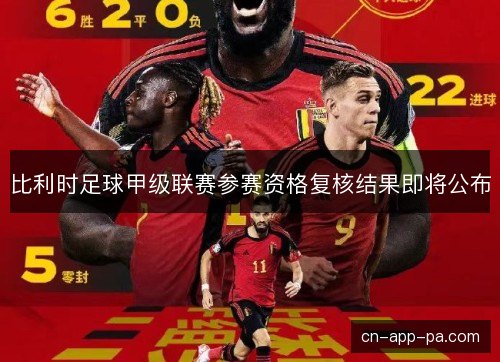 比利时足球甲级联赛参赛资格复核结果即将公布 比利时足球甲级联赛参赛资格复核结果即将公布